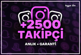 +2500 Instagram Takipçi ♻️ Garantili+Anlık ♻️