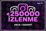 +250000 Instagram İzlenme (Reels+IGTV) 