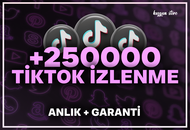 +250000 Tiktok İzlenme | Hızlı+Garanti