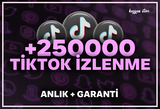 +250000 Tiktok İzlenme | Anlık+Garanti