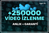 +250000 Twitter Video İzlenme | anlık+garanti