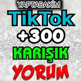 +300 Yorum Tiktok Karışık 