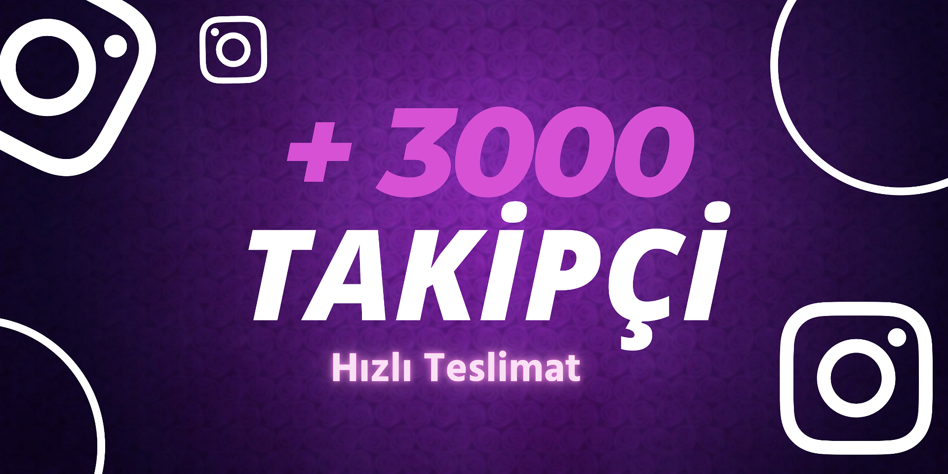 +3000 İnstagram Takipçi | ANINDA TESLİMAT!