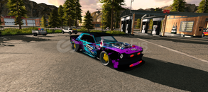 ⚡Car Parking Dodge Çizimli