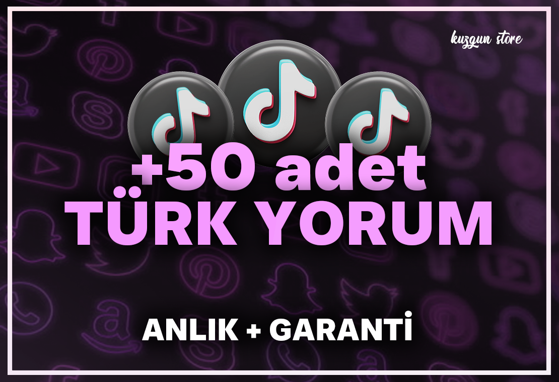 +50 adet TÜRK GERÇEK ÖZEL YORUM +50 adet TÜRK GERÇEK ÖZEL YORUM
