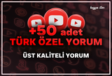 +50 adet TÜRK ÖZEL YORUM