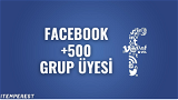 +500 Facebook Grup Üyesi
