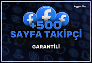 +500 Sayfa Takipçi