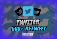 ⭐+500 TWİTER RETWEET / HIZLI / KALİTELİ ⭐