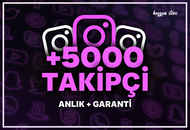 ⭐[SORUNSUZ ] 5000 Instagram Takipçi♻️Garantili♻️