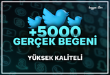 +5000 Twitter Gerçek Beğeni | garantil+anlık