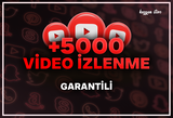 +5000 Youtube İzlenme +garanti