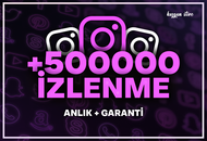+500000 Instagram İzlenme (Reels+IGTV) 