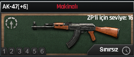+6 SINIRSIZ AK-47