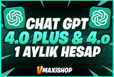 ⭐ChatGPT 4.0 PLUS & 4.o 1 Aylık