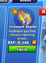 Firework Blaster / Blade Ball