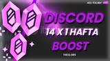 ⭐️⭐ 14x SERVER BOOST | 1 HAFTALIK⭐