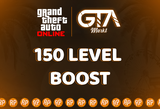 ⭐ GTA Online 150 Level Boost ⭐