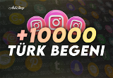 +10000 Türk Gerçek Üst Kaliteli Beğeni ♻️ 365G