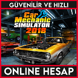 Car Mechanic Simulator 18 + MAİL + GFN UYUMLU !