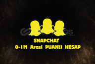 !! 0 - 1M Arası Snapchat Hesap !!