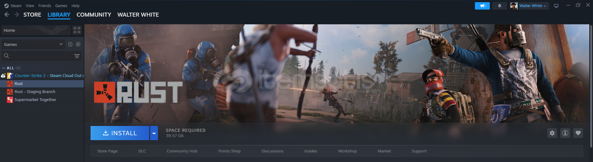 0 Saat Rust Hesabı - Mail Devir Edilecek