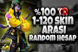 1-120 Skin Arası Random Hesaplar