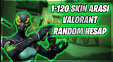 1-120 SKİN RANDOM HESAP