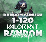 ⭐1-120 Valorant Random Hesap (GLOBAL)⭐