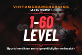 1 - 60 Level Service [SEASON 4]