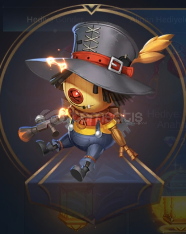 MLBB Şanslı Saman Bebek Hediye MLBB Şanslı Saman Bebek Hediye