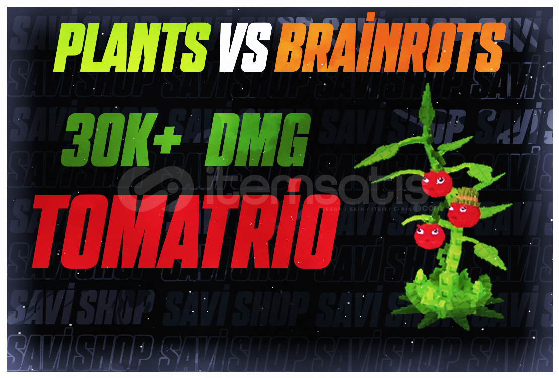 1 ADET 30K+ DMG TOMATRİO 1 ADET 30K+ DMG TOMATRİO