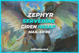 1 ADET 6 ID ZEPHYR SUNUCUSUNA GİREN HESAP