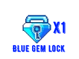 1 Adet Blue Gem Lock (EN UCUZ EN HIZLI)