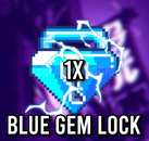 1 Adet Blue Gem Lock!