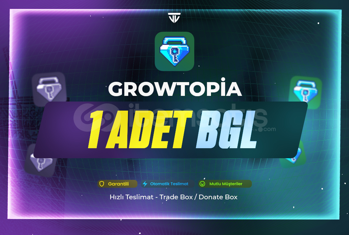 1 Adet - Blue Gem Lock | Growtopia 1 Adet - Blue Gem Lock | Growtopia