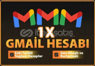 ⭐ 1 ADET ESKİ TARİHLİ KALİTELİ GMAİL⭐