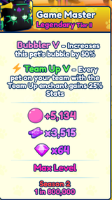 1 adet Game Master Shiny Team V MAX LEVEL