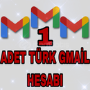 1 ADET GMAİL HESABI 