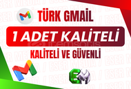 ⭐1 Adet Gmail⭐ Kaliteli Ve Güvenli ⭐