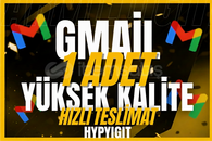 ⭐️ 1 ADET GMAİL TR ⭐️ PREMİNUM KALİTE