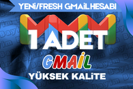 1 ADET GMAİL / YENİ & FRESH / SORUNSUZ