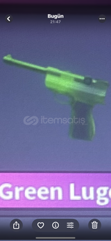 1 adet green luger