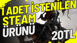 1 Adet İstenilen Steam Ürünü