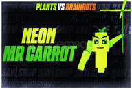 1 ADET NEON MR CARROT 1 ADET NEON MR CARROT