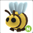 1 Adet Neon No pot Bee / Adopt Me