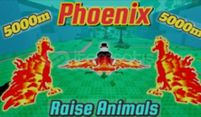 ⭐(1 ADET!) Phoenix | Raise Animals ⭐