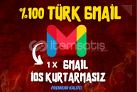 ⚡️1 Adet TR Gmail ⭐ Yüksek Kalite