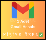 1 Adet TR Gmail Hesabı