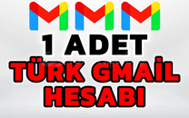 1 ADET TÜRK GMAİL HESABI [SAGLAM HESAP]